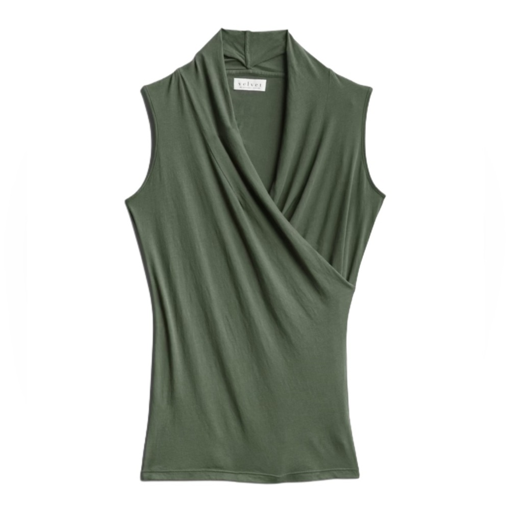 Velvet by Graham and Spencer Surplice Knit Top